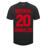 Stroje piłkarskie Bayer Leverkusen Alejandro Grimaldo #20 Koszulka Podstawowej 2023-24 Krótki Rękaw